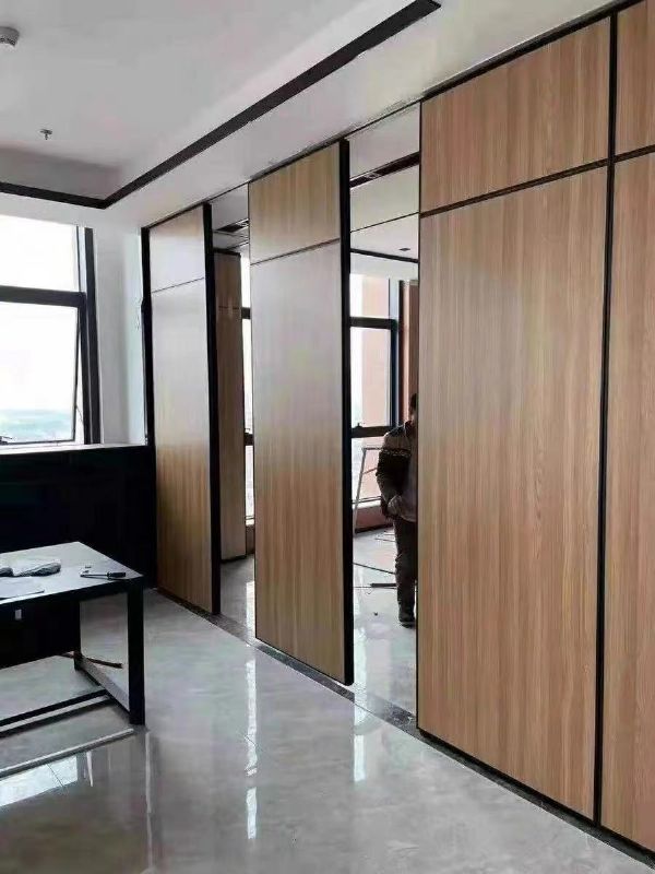 濰坊酒店活動隔斷墻飯店包廂，移動折疊推拉隔斷